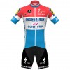 Set Kurzarmtrikot + Trägerhose 2020 Quick-Step Floors Luxemburgische Meister N001